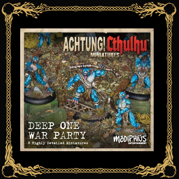 Achtung! Cthulhu Skirmish: Deep Ones War Party Unit Pack - EN