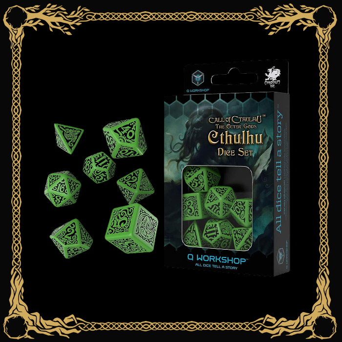 Call of Cthulhu The Outer Gods Cthulhu Dice Set