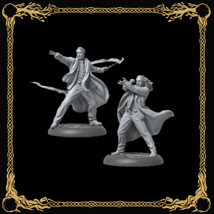 Harry Potter - Miniatures Adventure Game: Gellert Grindelwald & Credence Barebone