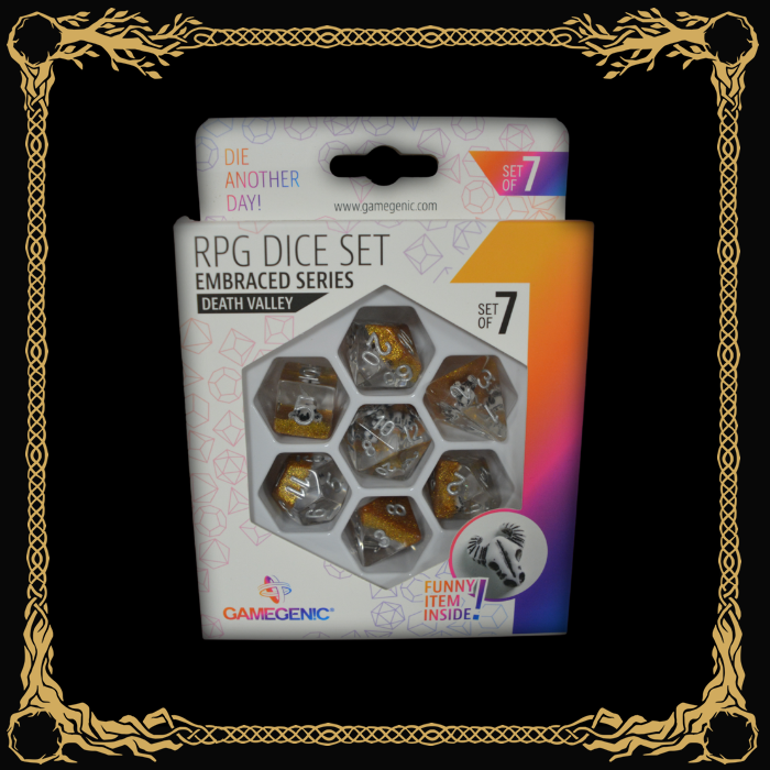 RPG Dice Set - Death Valley