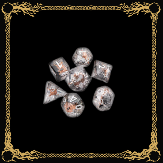RPG Dice Set Shield & Weapons