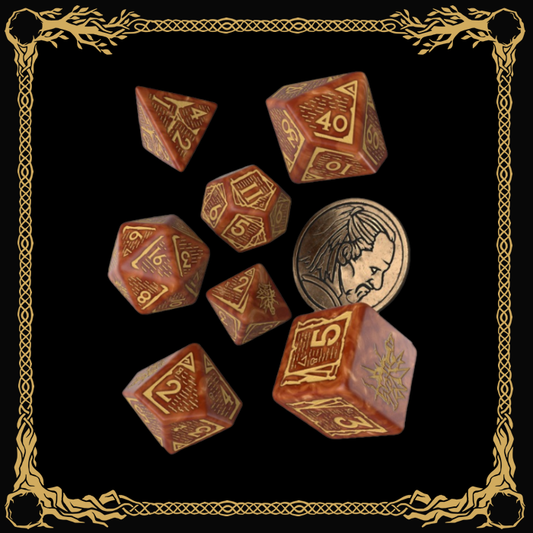 The Witcher Dice Set Vesemir - The Wise Witcher