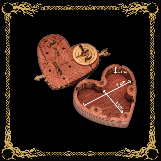 Tin Woodman's Heart Holzpuzzle